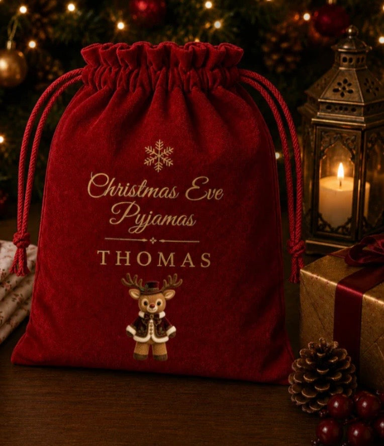 Boutique Christmas Pyjama Bag