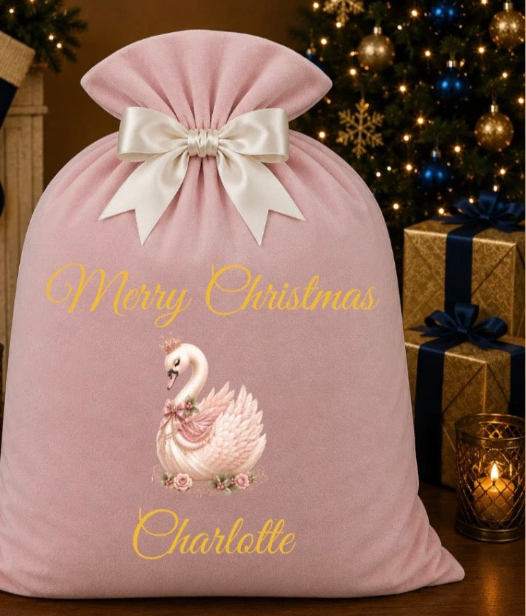 Large Santa Sack Pink