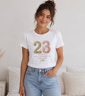 Garden Fairy Personalised Birthday T-Shirt 23 Years of Magic, Kindness & Fairy Dust