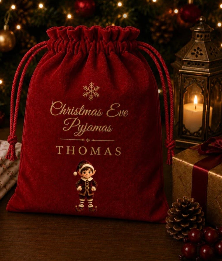 Boutique Christmas Pyjama Bag
