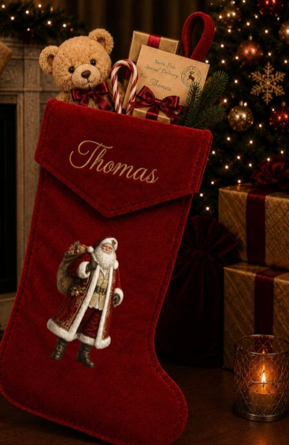 Boutique Christmas Sticking Red