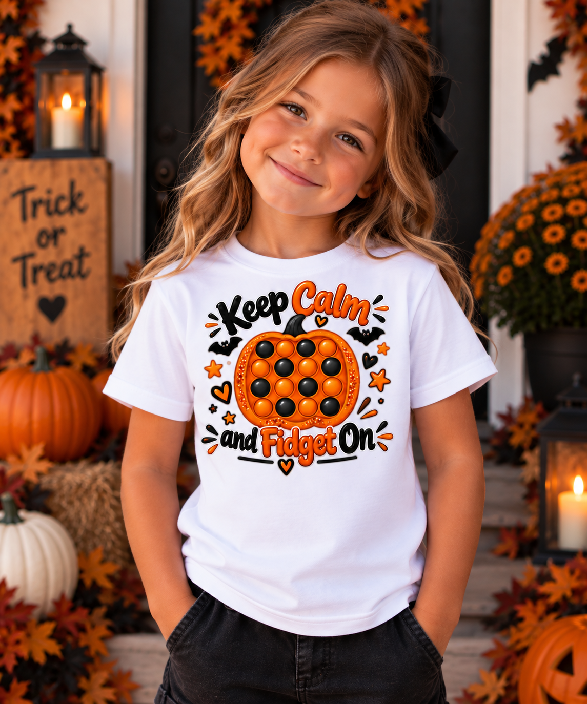 Keep Calm And Fidget On T-Shirt