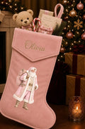 Boutique Christmas Stocking Pink