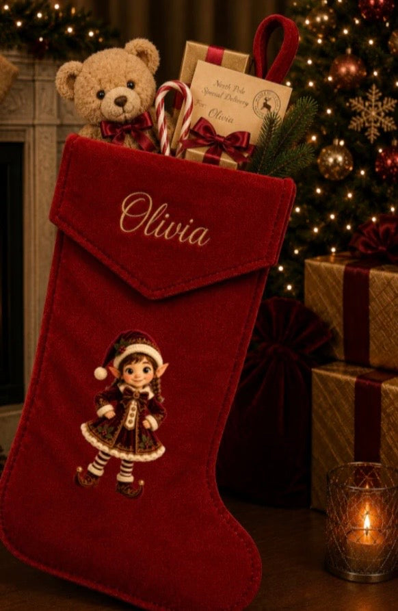Boutique Christmas Sticking Red
