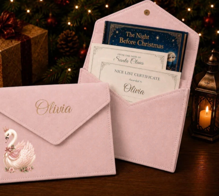 Boutique Christmas Letter/Certificate Envelope