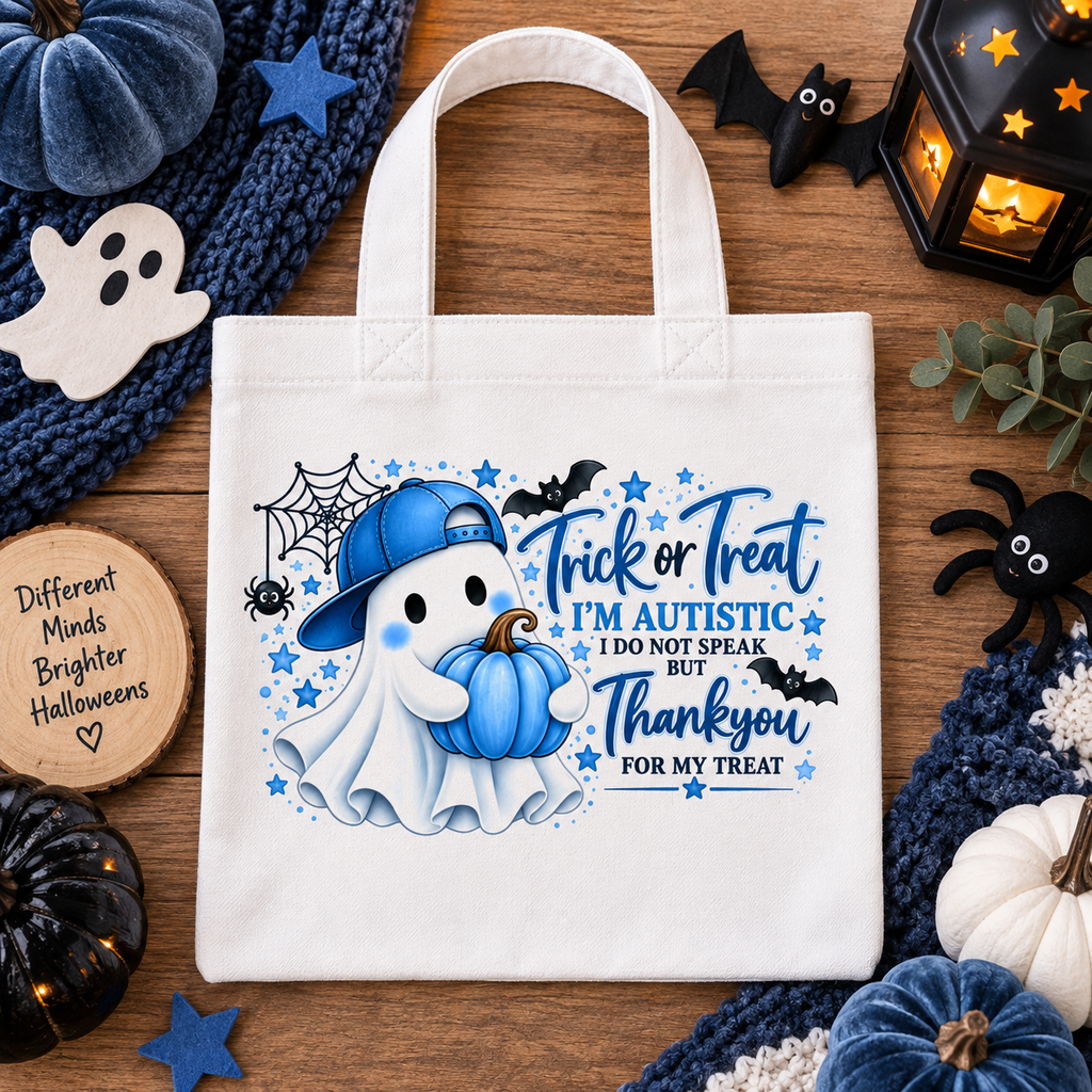 Blue Pumpkin SEN Halloween Mini Tote Bag