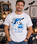 Blue Pumpkin Halloween Boys T-Shirt