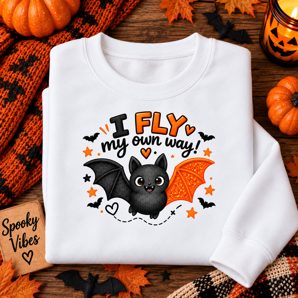 I Fly My Own Way Sweater