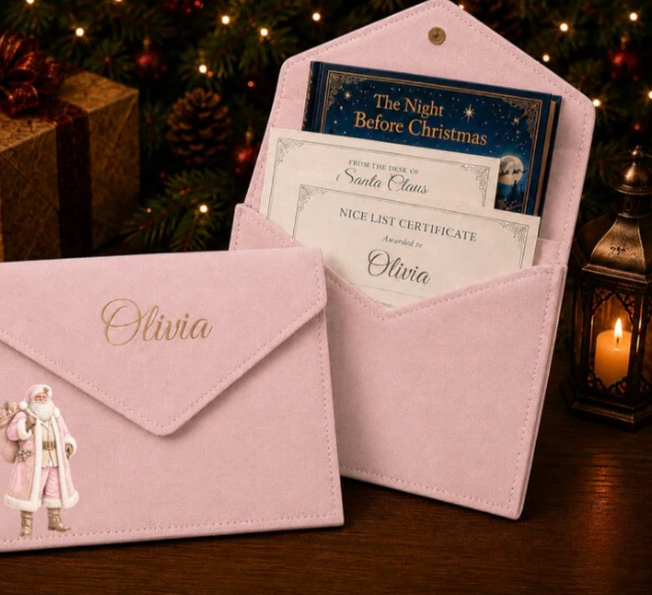Boutique Christmas Letter/Certificate Envelope