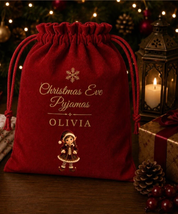 Boutique Christmas Pyjama Bag