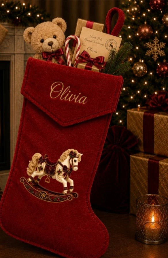 Boutique Christmas Sticking Red