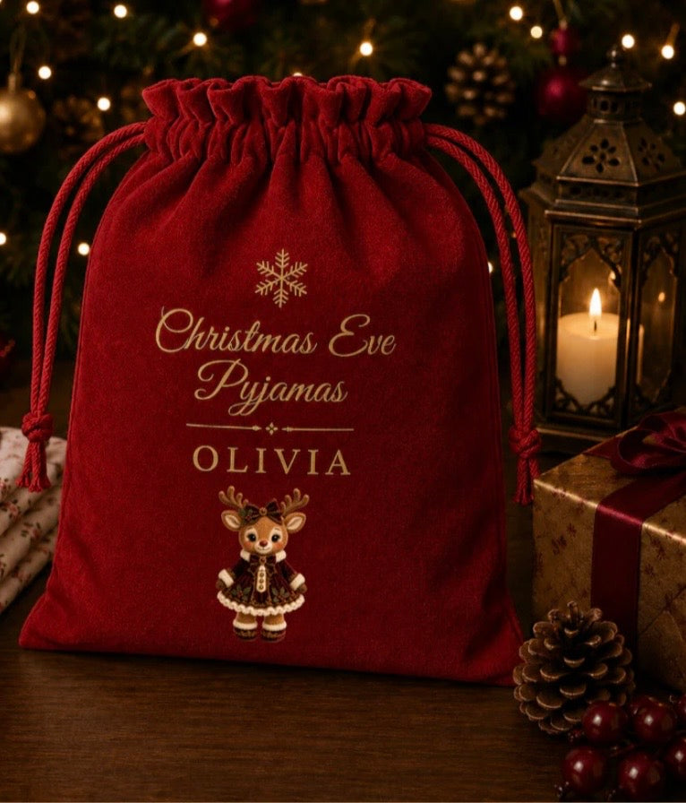 Boutique Christmas Pyjama Bag