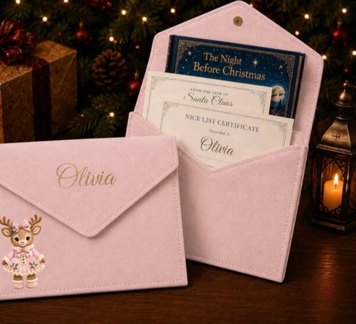 Boutique Christmas Letter/Certificate Envelope