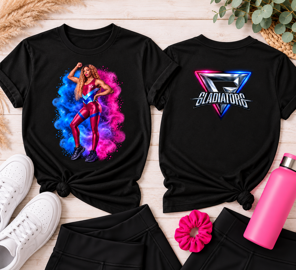 Gladiators Girl T-Shirt - One Off - 7-8Yrs