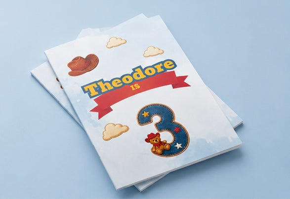 Personalised Playroom Colouring Book - Party Favours