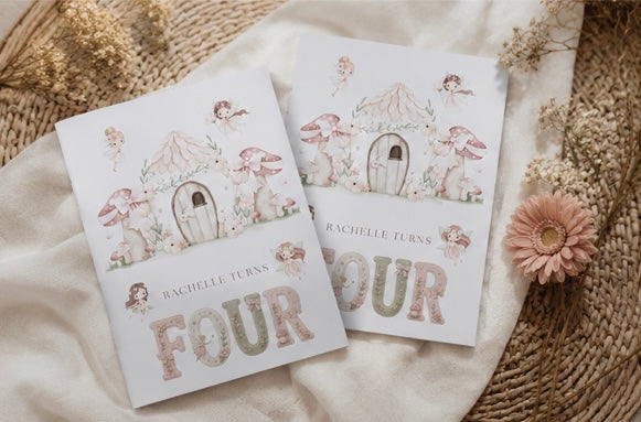 Personalised Garden Fairy Colouring Books - Party Favours