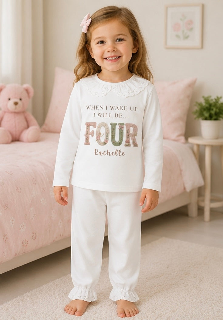 Personalised Garden Fairy Pyjamas
