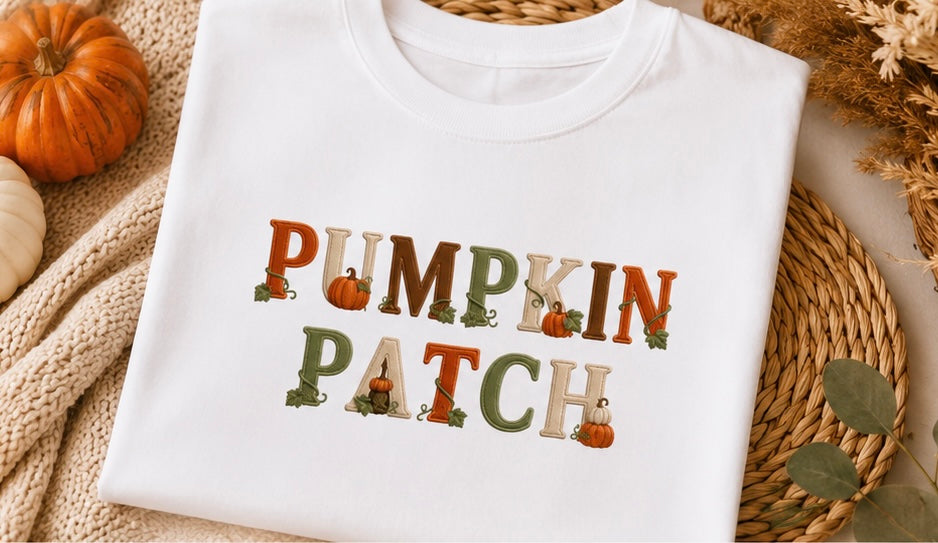 Vintage Pumpkin Patch T- Shirt