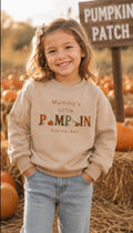 Personalised Mummy’s Little Pumpkin Mink Sweater