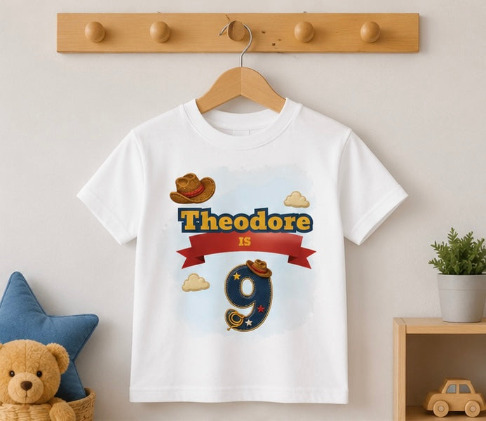 Personalised Playroom Birthday T-Shirt