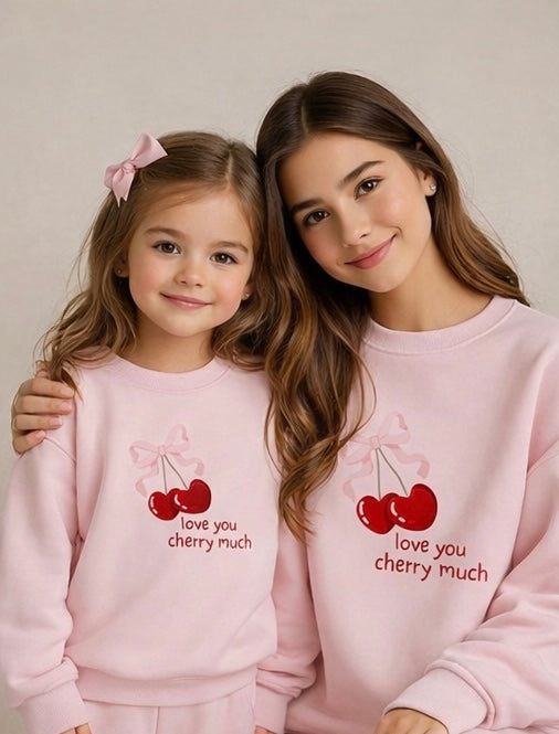 “Love you Cherry much” sweater