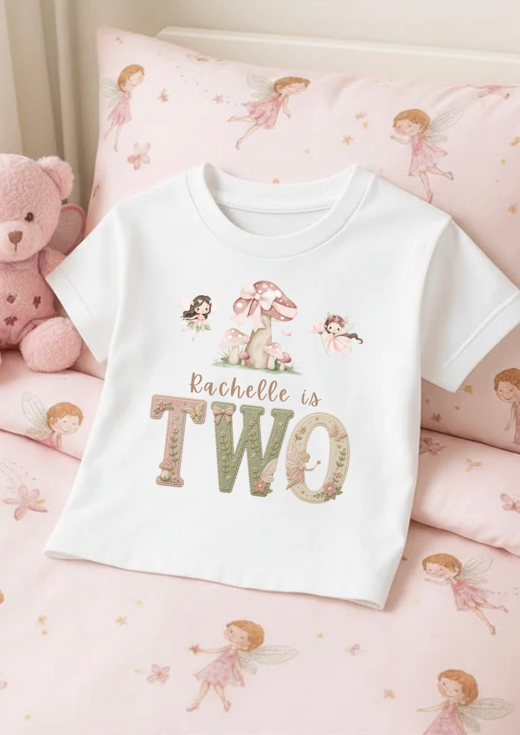Personalised Garden fairy T-shirt