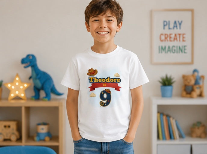 Personalised Playroom Birthday T-Shirt