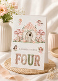 Personalised Garden Fairy Birthday Card | A5 Premium Birthday Card