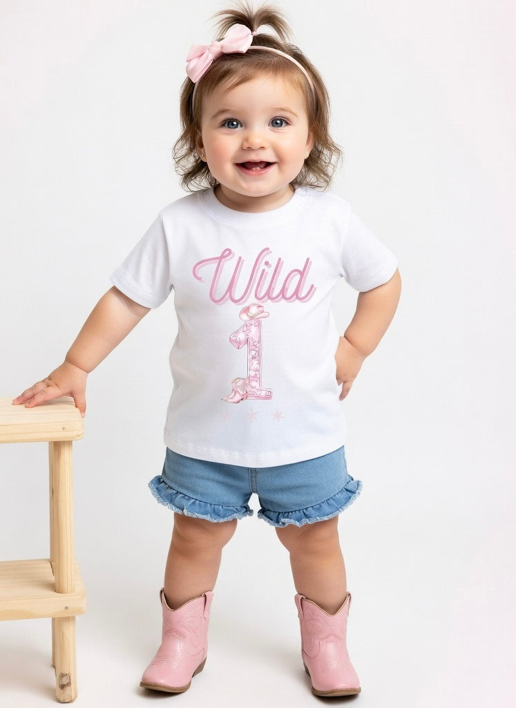 ‘Wild 1’ Birthday T-Shirt