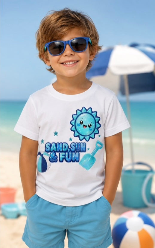 Sand Sun & Fun Summer T-Shirt