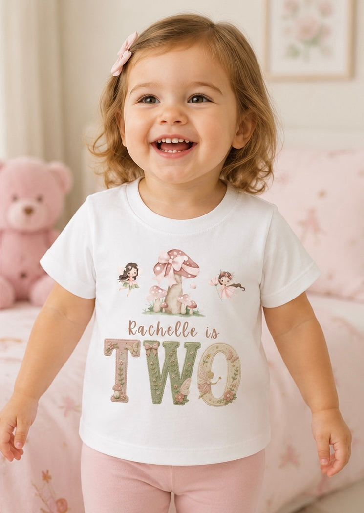 Personalised Garden fairy T-shirt