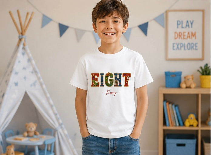 Personalised Playroom Birthday T-Shirt