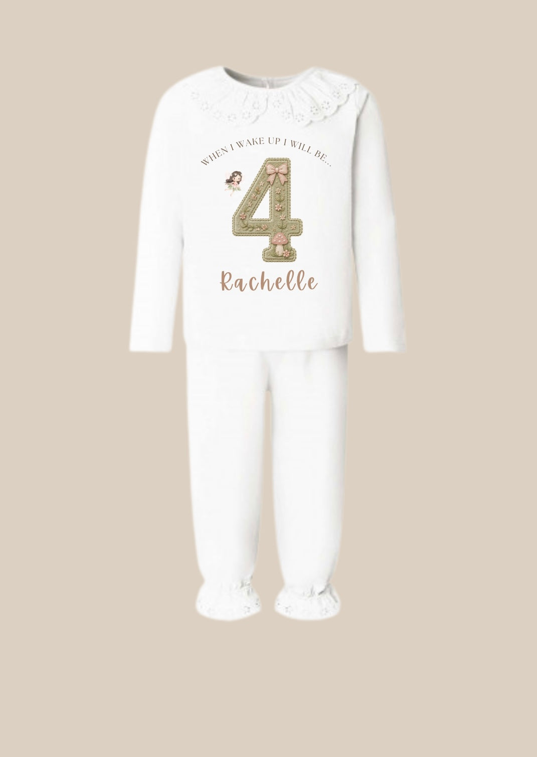 Garden Fairy Birthday Pyjamas