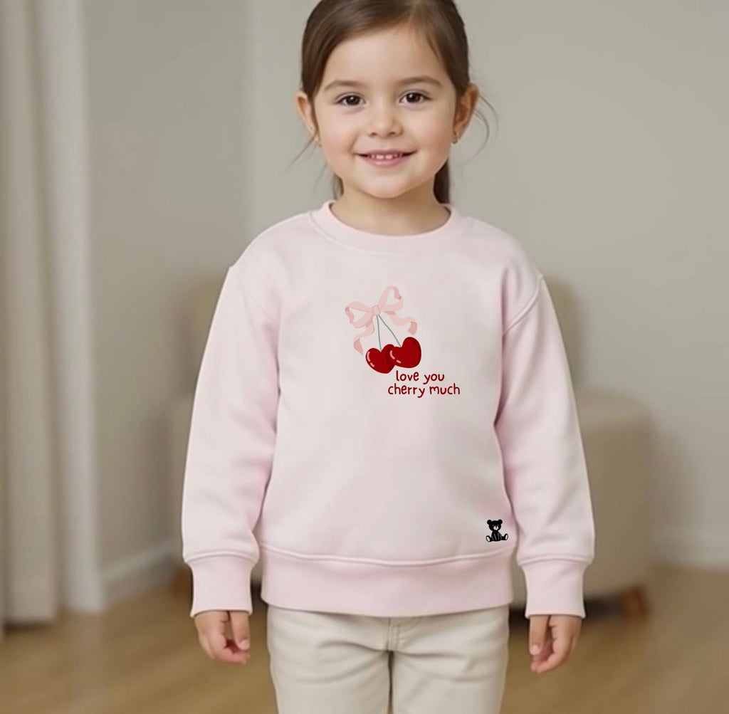 “Love you Cherry much” sweater