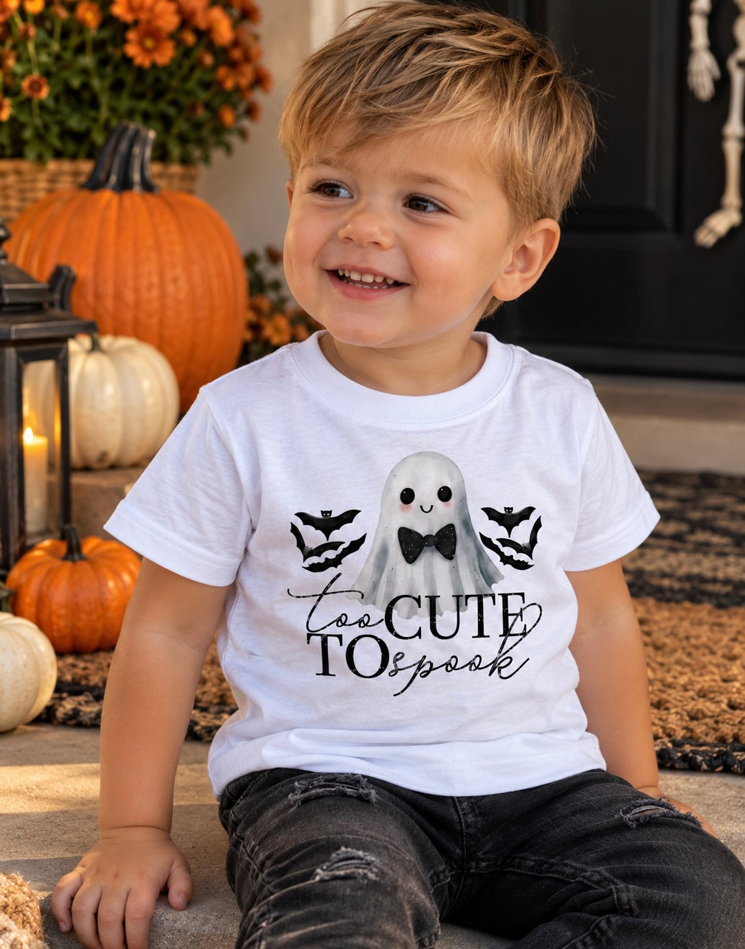 Too Cute To Spook T-Shirt - 1-2Yrs
