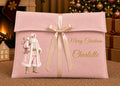 Boutique Christmas Deep Envelope Bag Pink