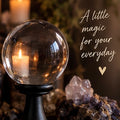 Clear Glass Crystal Ball