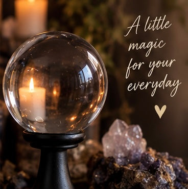 Clear Glass Crystal Ball