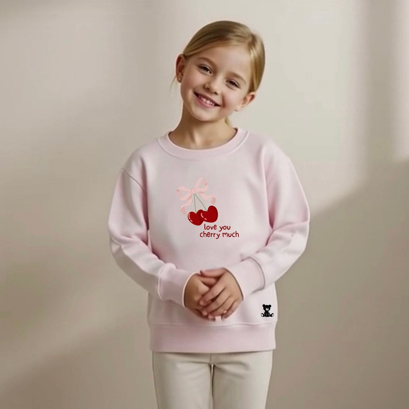 “Love you Cherry much” sweater