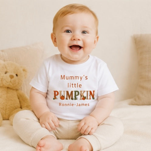 Personalised Mummy’s Little Pumpkin T-Shirt