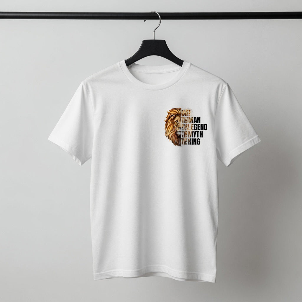 Dad – The Man, The Legend, The Myth, The King Lion T-Shirt