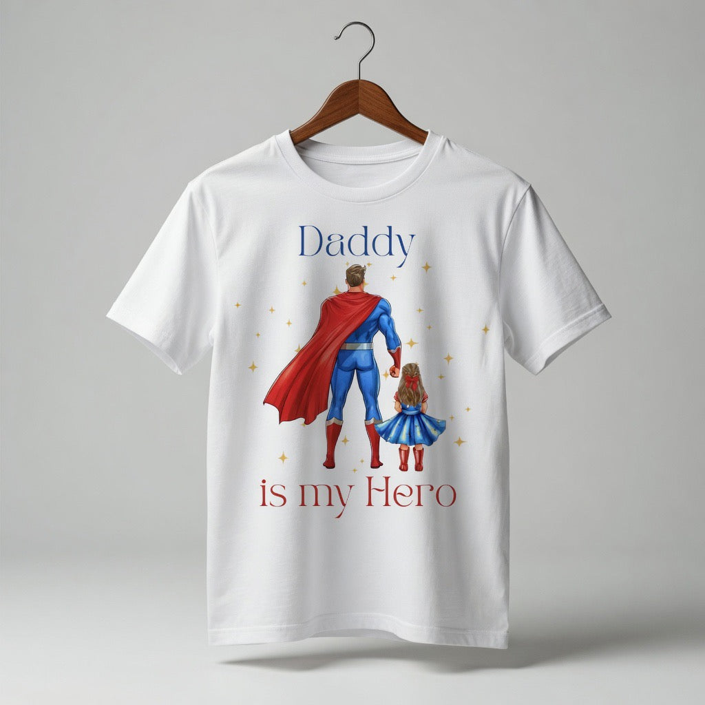 Daddy is my hero t-shirt