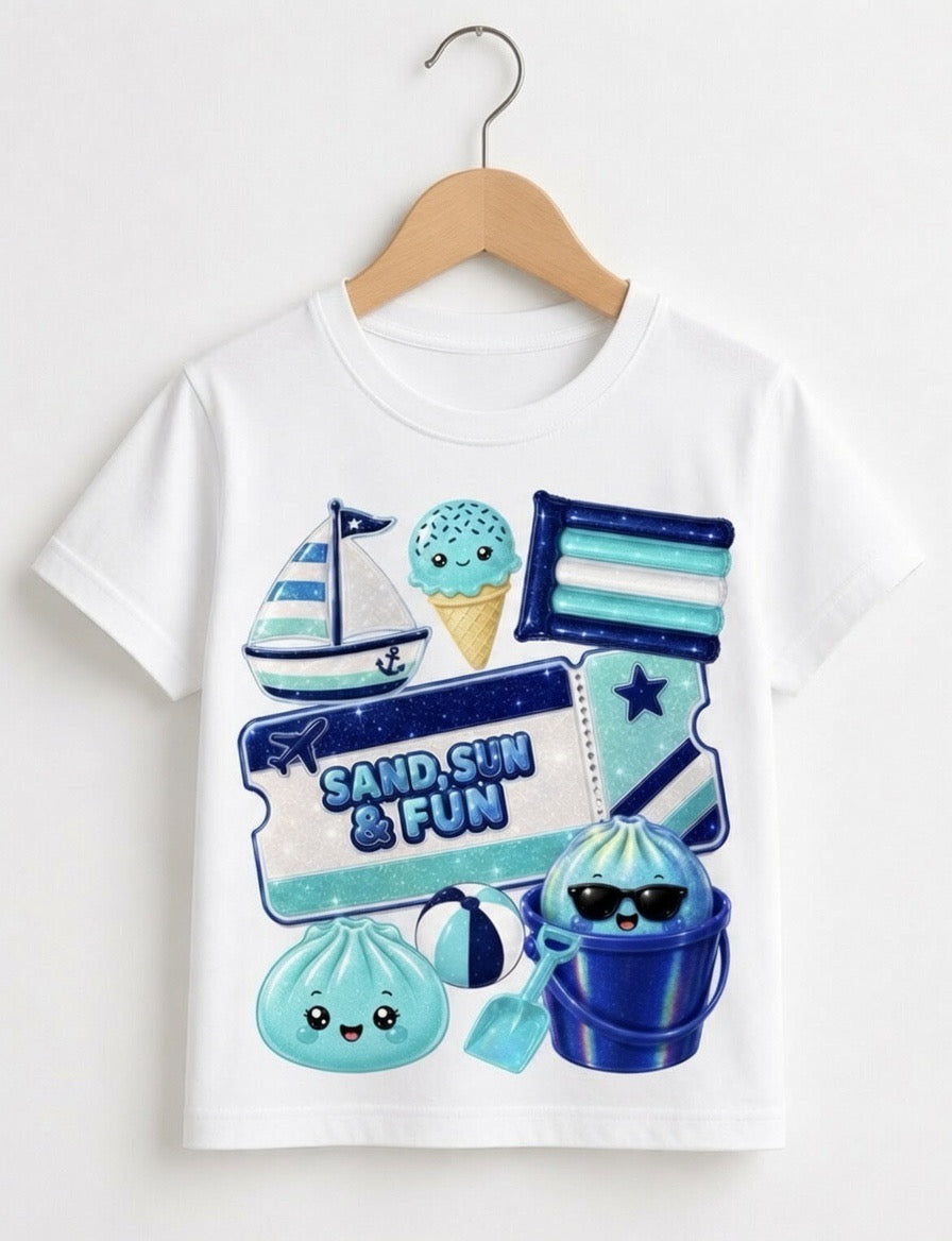 Sand Sun And Fun Holiday T-Shirt