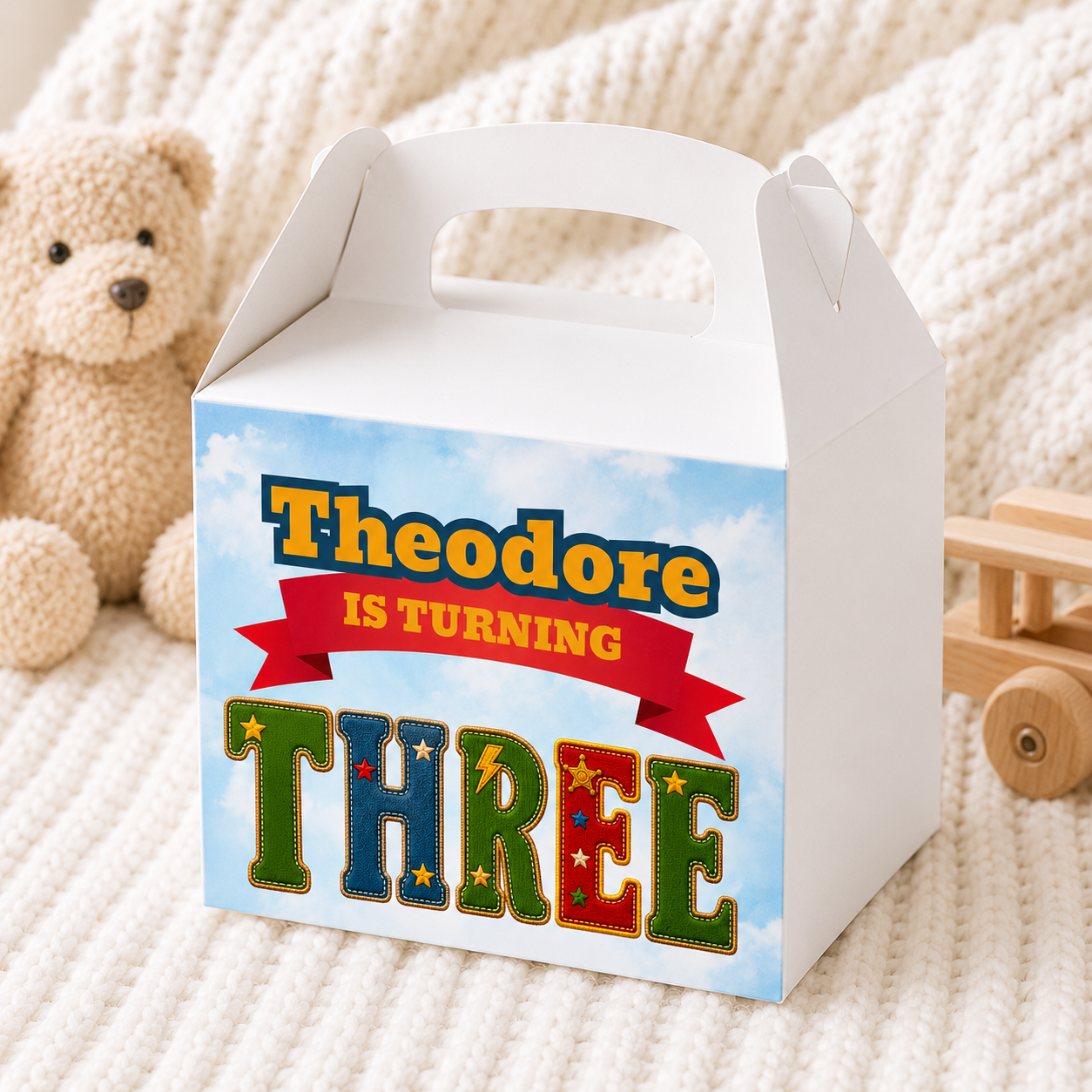 Personalised Playroom Treat Box