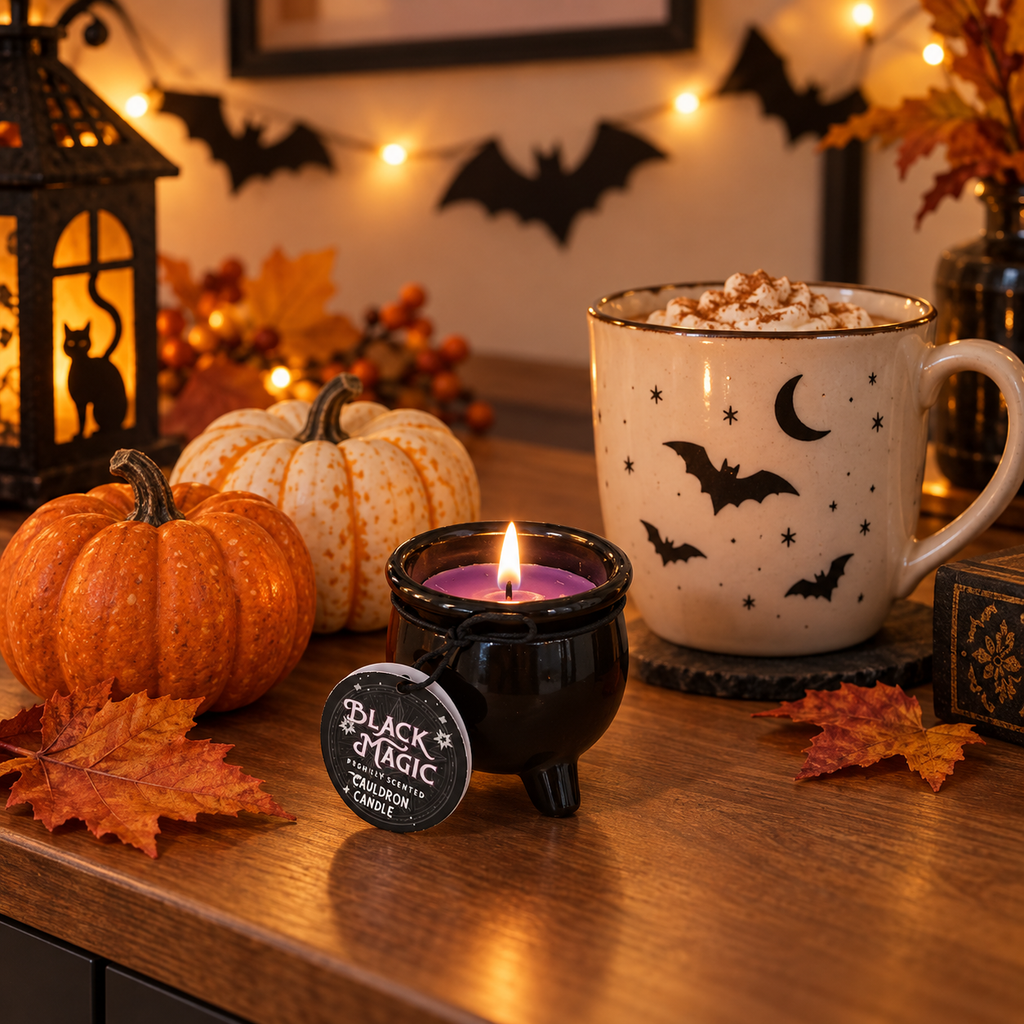 Black Magic Premium Scented Cauldron Candles
