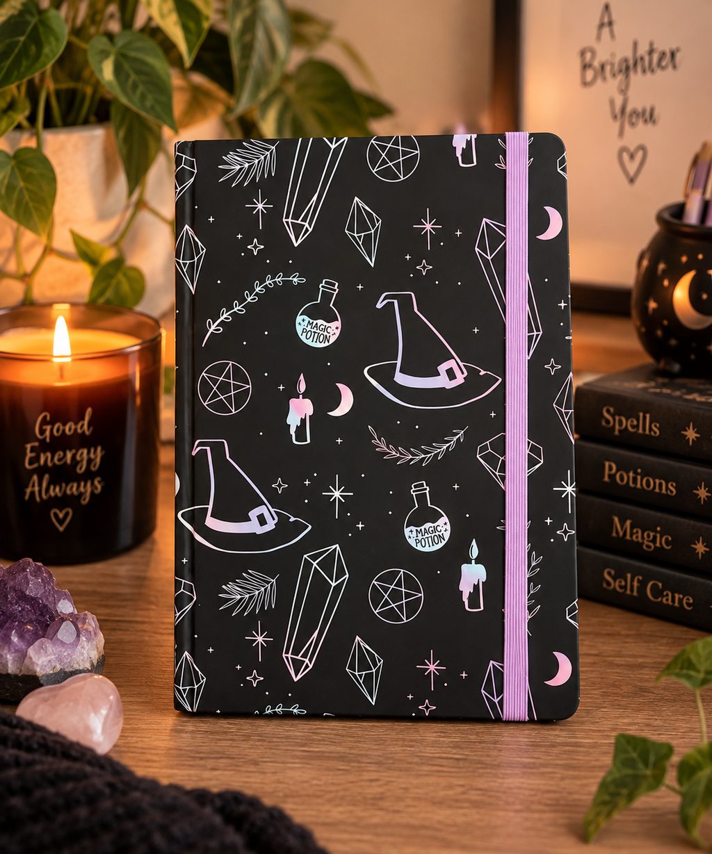 Mystical Magic A5 Lined Notebook