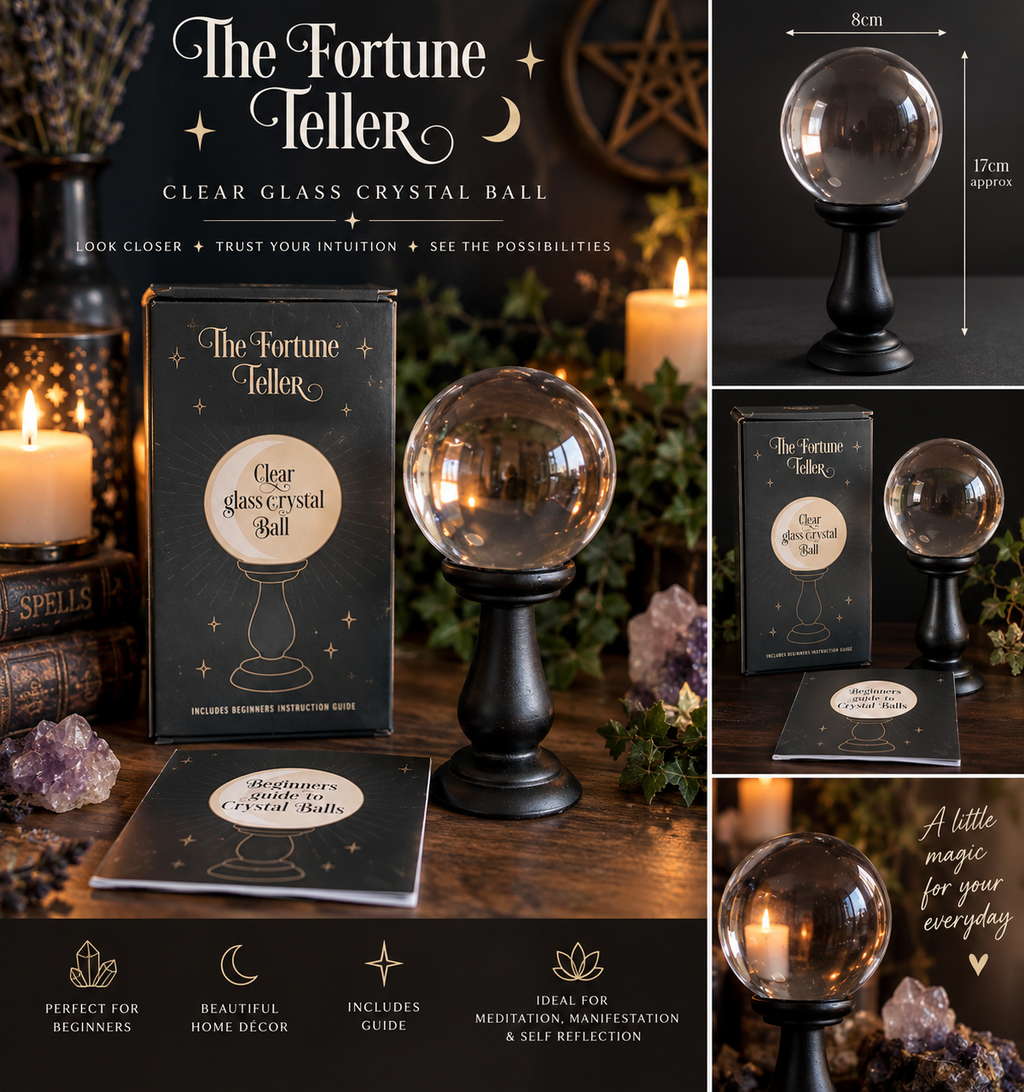 Clear Glass Crystal Ball