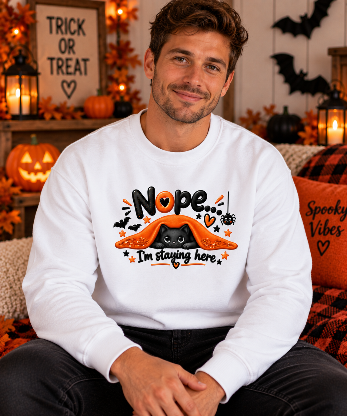 Nope… I’m Staying Here Sweater