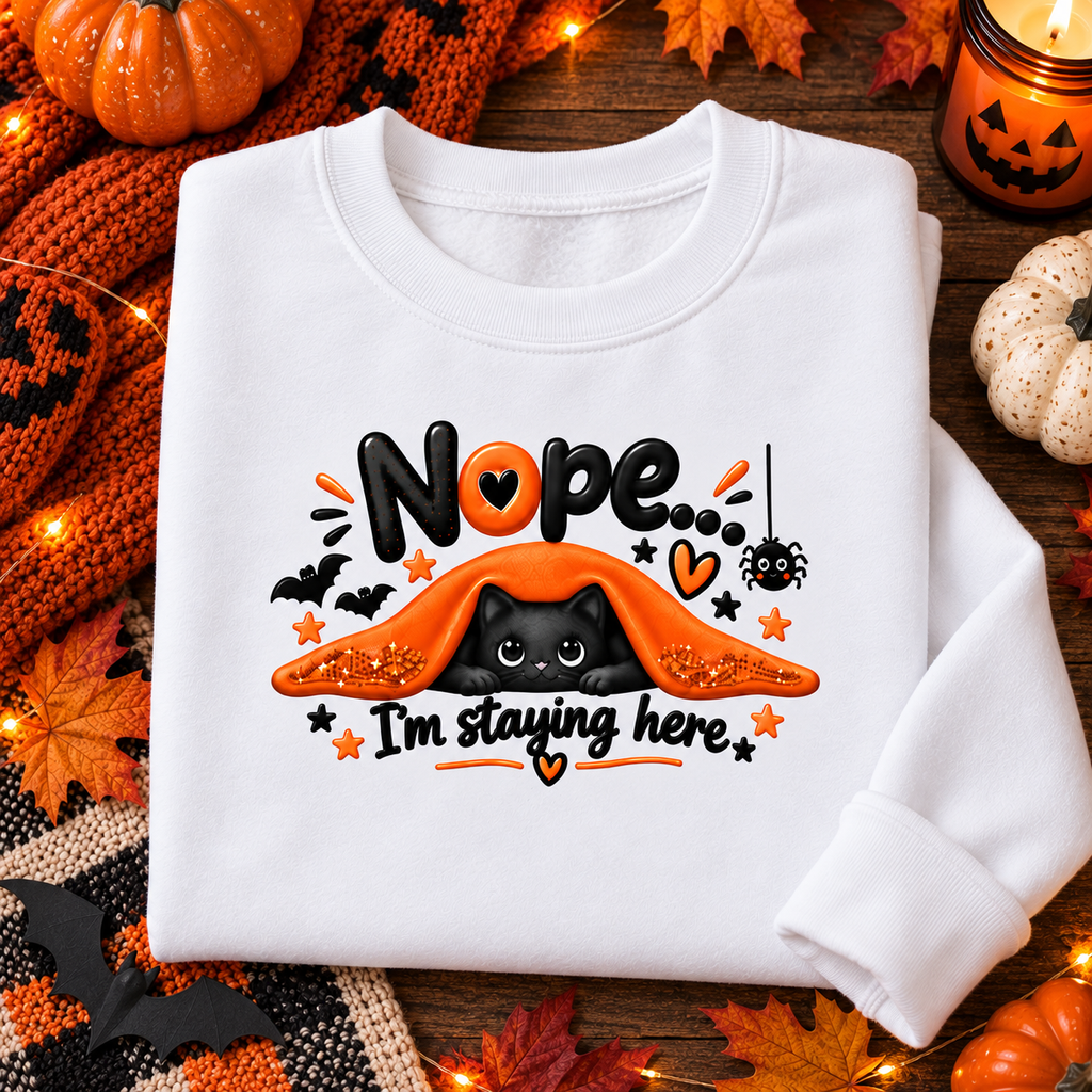 Nope… I’m Staying Here Sweater