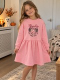 Ghouls Just Wanna Have Fun Sweatshirt Dress - 7-8Yrs